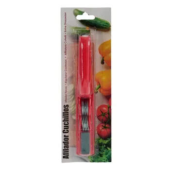 

Knife Sharpener Red (2,5 x 4 x 19 cm)