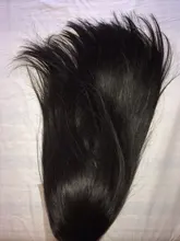 Peluca recta con corte Bob de 13x4 para mujer, cabello humano de encaje, prearrancado con pelo de bebé, Remy brasileño, cierre de Bob corto, color negro