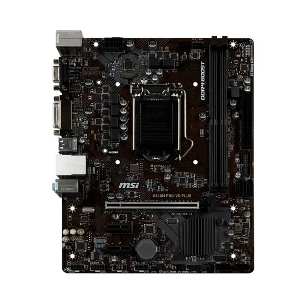  Gaming Motherboard MSI H310M PRO-VD PLUS mATX LGA1151