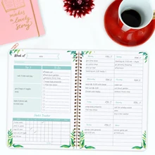 

Undated Planner Notebook A5 Weekly Agenda Daily Schedule To Do List Journal with Habit Tracker Diary Office School Organizer