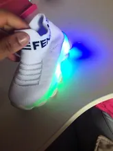 Zapatillas de deporte para bebé, niño y niña y niño, calcetines luminosos LED de malla, deportivas para correr, calzado infantil, zapatos iluminados