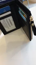 Cartera de piel sintética para hombre, bolsos plegables cortos, multifunción, a la moda, bolsa con cierre monederos pequeños, billetera con Clip para dinero