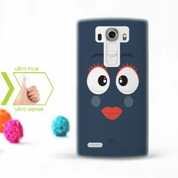 

Personalized LG G4 Slim Clear Silicone Phone Cover (Face Temalı-11)