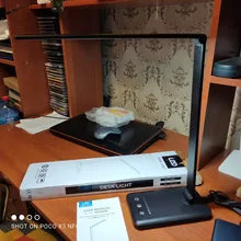 Led-Desk-Lamps Lampara Touch-Night-Light Bedside Reading Bedroom Dimable Eye-Protection