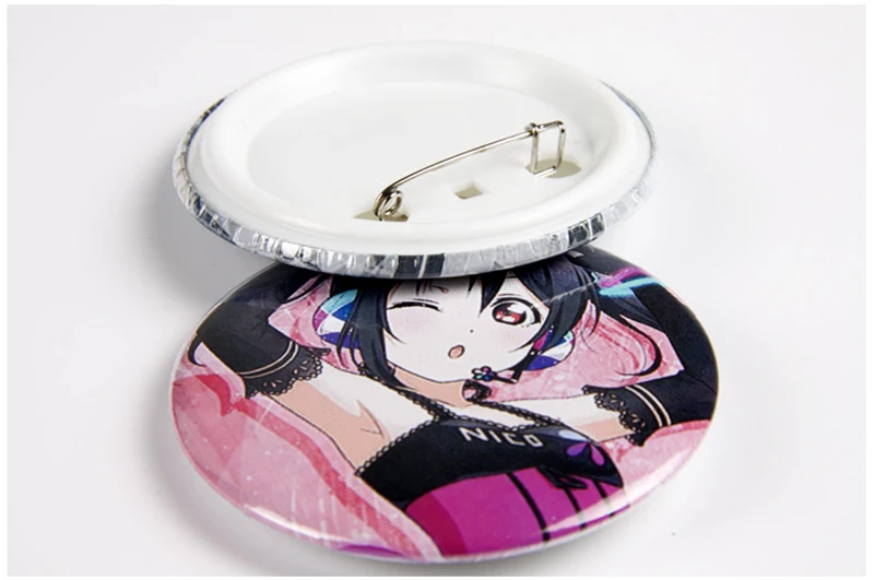 button plastic back