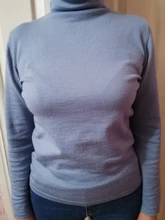 Womens Sweater Turtleneck AMII Tops Solid-Basic Winter Causal Autumn Minimalism 