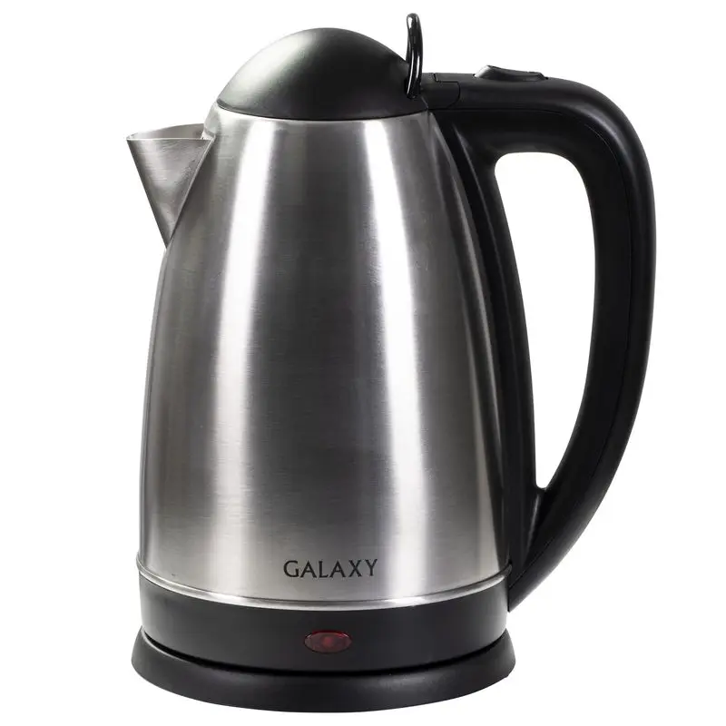 Электрический чайник Galaxy GL 0321 2000 Вт, объем 2,5 л, Скрытый нагревательный элемент из нержавеющей стали 18/10
