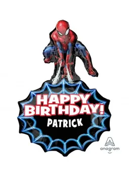 

Balloon Spiderman Homecoming Customizable 86cm