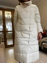 Coat Long-Jacket Double-Sided-Down Winter Women Parkas Snow-Outwear Fitaylor Warm Plus-Size