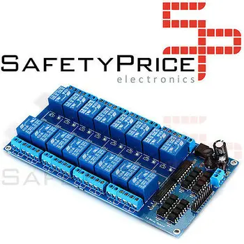 

16 Channel RELAY module RELE 5V 10A for ARDUINO ARM PIC AVR DSP RASPBERRY
