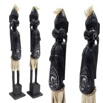 

Figurine wooden Nyame and Anassi-gods giving prosperity and abundance
