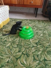 Toy Pet-Toy-Ball Carousel-Ball Track Cat-Supplies Three-Layer-Tower Baby Automatic