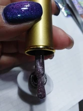 Nacido bastante 1 botella 6ml luz sensible gato magnético Gel las Auroras magnético brillante barnices empapa esmalte de Gel UV polaco