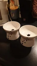 Container Pet-Bowl Pet-Feeder Pets Ceramic Dog Drinking-Feeding Cat Cute Cartoon 1PC