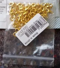 Ganchos de cierre de langosta para fabricación de joyas, collar, pulsera, cadena, suministros DIY, accesorios, 50 unids/lote