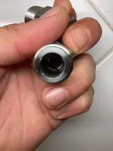 Connector Pipe-Fitting Stainless-Steel Compression Double-Ferrule Male BSP 10mm Ss 304