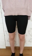 Pantalones cortos finos de fitness para mujer, pantalones casuales ajustados para mujer, pantalones cortos negros hasta la rodilla de cintura alta de verano, ropa de calle ajustada