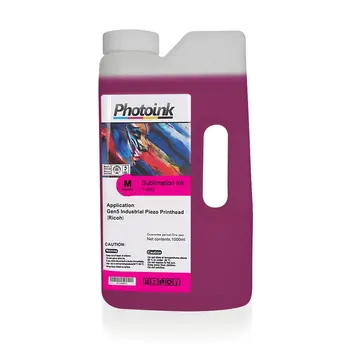 

For RICOH HEAD 1000 ml RED MAGENTA Sublimation Ink (T-SRG) reliable Quality Cost Effective Original Color Red