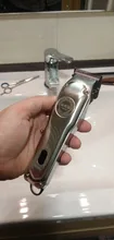 Hair-Clipper Barber Electric-Hair-Trimmer All-Metal Professional Cordless Magic Rechargeable