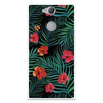 

Stand case costume drawing Flowers WP029 for Sony Xperia XA2