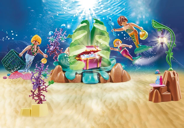 Playmobil Salón Coral de Sirenas, 70368, original, juguetes, niños, niñas,  regalos, coleccionista, figuras, muñecos, tienda, con caja, nuevo, hombre,  mujer, licencia oficial _ - AliExpress Mobile