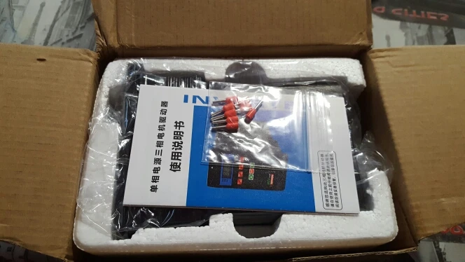 Отзыв о товаре Преобразователь частоты 400 Вт 750 Вт с добавлением трехфазного драйвера двигателя RS485 MCU T13-400W-12-H однофазный вход от пользователя A***v