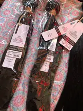 Zafiro brasileño recto mechones de cabello humano postizo Color Natural Remy extensión del cabello humano brasileño extensiones de cabello humano