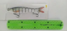 Wobblers Fishing-Tackle Hard-Bait Swimbait Sinking Bass Multi-Jointed Segments 8 Lure