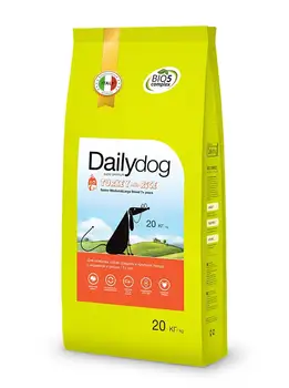

Dailydog senior medium large breed for elderly dogs Turkey/Rice x 1 pc