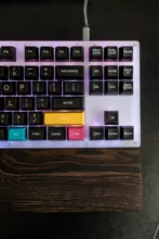 Keycap-Set Poker Gh60 Mx-Stem-Keyboard Xd84 Xd64 Doubleshot WOB Xd68 Xd75 Xd87 White