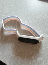 Pulsera de nailon para xiaomi mi band 3 y 4, correa deportiva para reloj inteligente Mi band 5 y 6