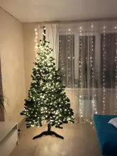 String-Lights Fairy-Garland Party-Decoration Christmas-Tree Green-Wire Holiday Outdoor Led