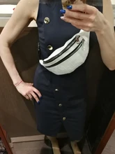 Riñonera de piel sintética de cocodrilo unisex, bolso de pecho con cinturón de alta calidad, 2019