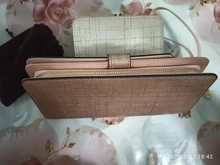 Womens Wallet Purses Wristlet FOXER Clutch-Bag Card-Holder Zipper High-Quality Lady