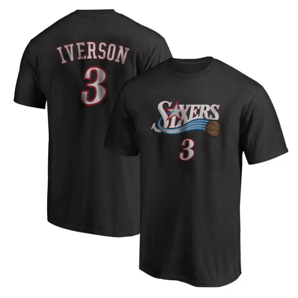 camiseta sixers iverson