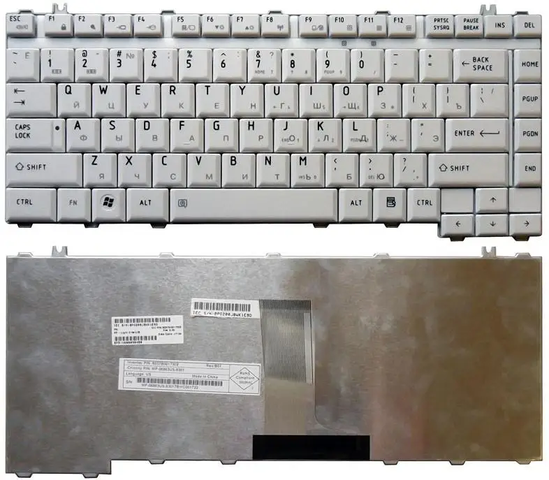 Клавиатура для ноутбука Toshiba Satellite A200 A205 A210 A215 M200 M205 | Компьютеры и офис