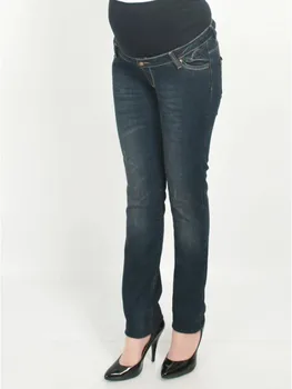 

Maternity Clothing Tight-Fitting Trotting Taşlamalı Jeans Pants