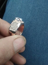 FDLK-anillo lujoso de oro rosa para hombre, piedra Natural de cristal, regalo de aniversario para novio, banda de boda de compromiso para banquete