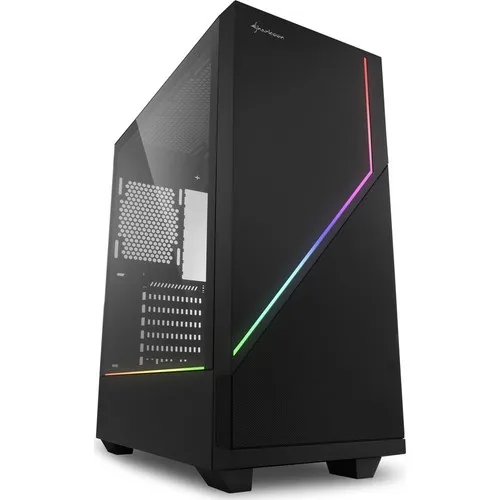 Custodia Per Computer Sharkoon Rgb Flow Usb 3.0 Atx Mid Tower Player