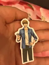 ¡10/30/50 unids/pack anime japonés YURI! Pegatinas de hielo en escamas para coches, motocicletas, juguetes para niños, equipaje, Skateboards, ordenador