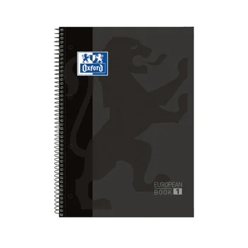 

Cuaderno Oxford Classic A4 cuadricula 5x5 - 80 Hojas Negro