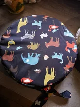 Almohadilla de silla aumentada para niños, cojín para silla de comedor, cojín para silla para sentarse, decoración para habitación de niños