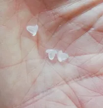 Tope trasero de pendiente de silicona blanda para pendientes, accesorios para pendiente DIY, Tuercas para pendientes, tapón de orejas, 500/1000 Uds.