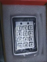 Gran oferta de teclado de Control de acceso Rfid, metálico, resistente al agua, con 1000 usuarios + 10 teclas, para sistema de Control de acceso de puerta RFID