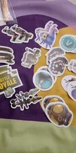 24 unids/set cartel para pastel Fortnite fiesta conjunto de decoración de cumpleaños, torta de bandera de los Juegos Juguetes de cumpleaños regalo Decoración
