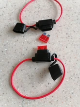 Fuse-Holders Power-Socket Inline Waterproof Blade-Type Small with 10A Auto-Car-Replacement