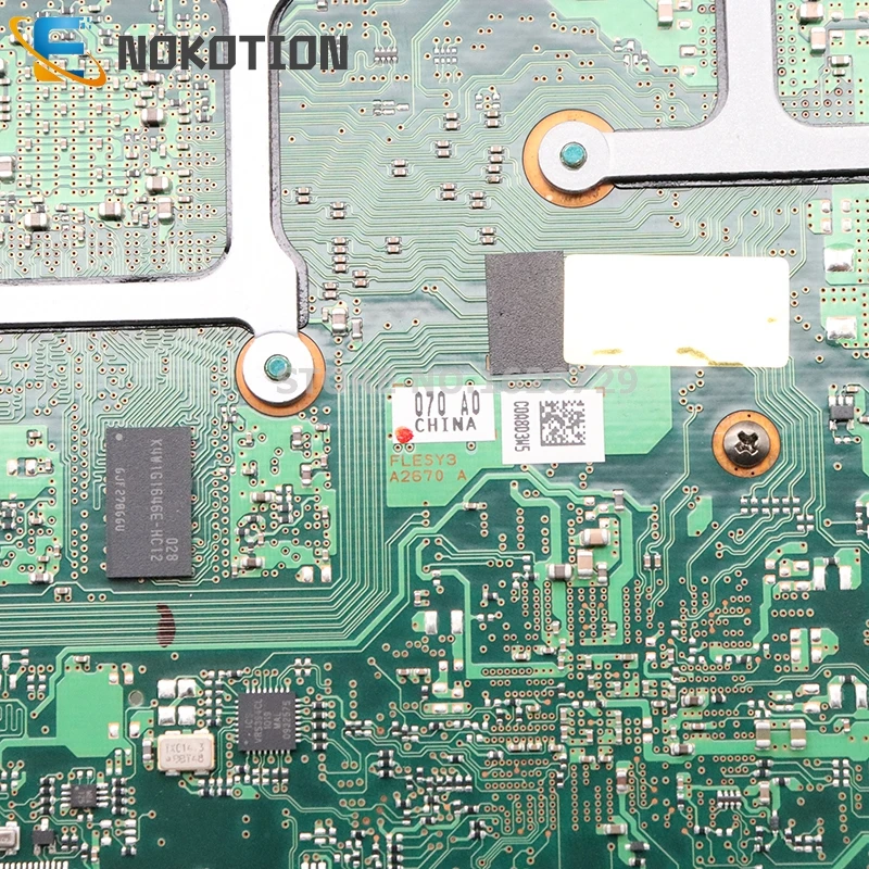 discounted  NOKOTION FLESY3 A2670 A P000536690 MAIN BOARD For Toshiba Qosmio F60 laptop motherboard DDR3 full t