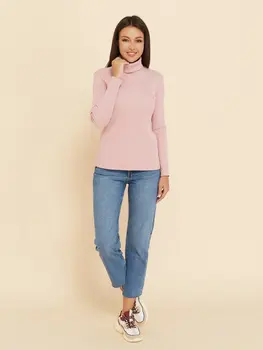 

Turtleneck Sofia mum for pregnant and nursing, secret for feeding, gray, пудровый, maternity clothing, casual