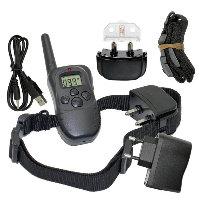 Rechargeable Dog Training Clicker and Collar