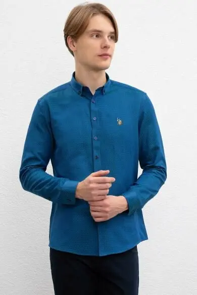 U.S. POLO ASSN. Мужской тканый гомлек